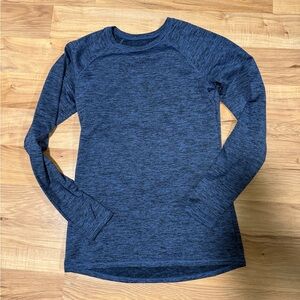 Cuddl Duds Women's Long Sleeve Tee - Blue
